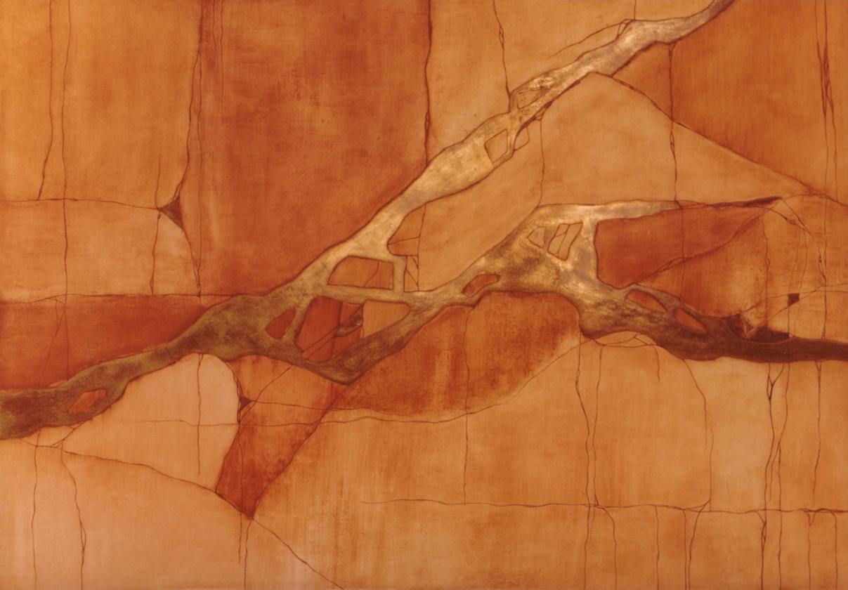 "La traversée en ocre"