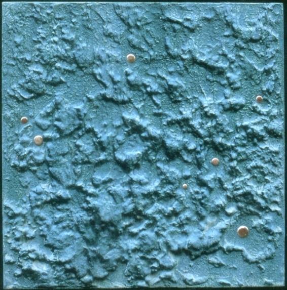 "Surface monochrome bleu coeruleun"