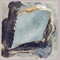"Variazione su un paesaggio invernale IV", 30 x 30 cm