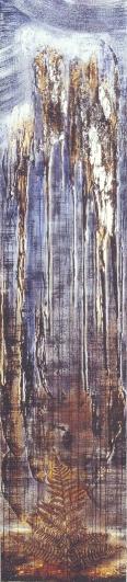 「サロモンの杉の木」 40 x 180 cm