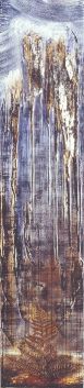 「サロモンの杉の木」、40 x 180 cm