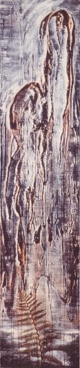 "The Babylon-Willow", 40 x 180 cm