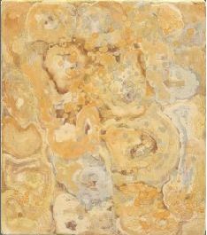 「黄色の地衣」 40 x 44 cm