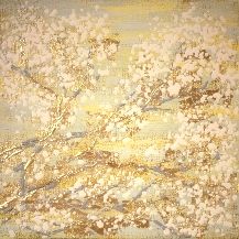 "April", 35 x 35 cm